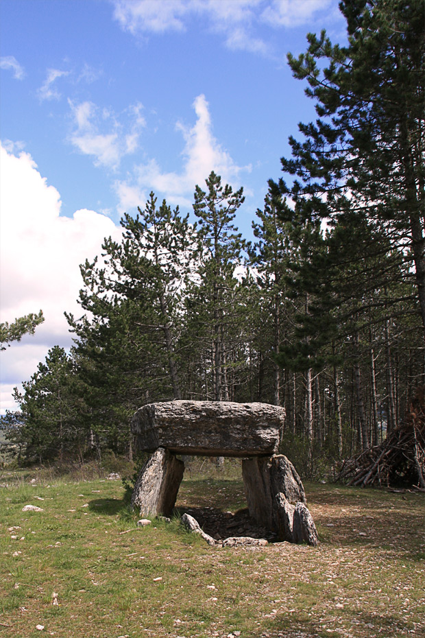 Dolmen sur le Causse de Sauveterre