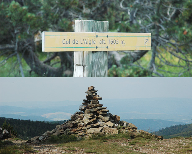 Signalisation col de l'Aigle